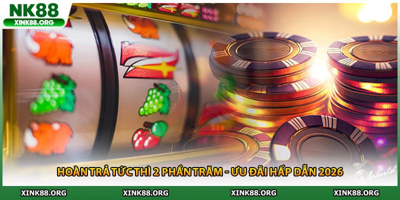 Hoàn Trả Tức Thì 2 Phần Trăm - Ưu Đãi Hấp Dẫn Tháng 1/2026